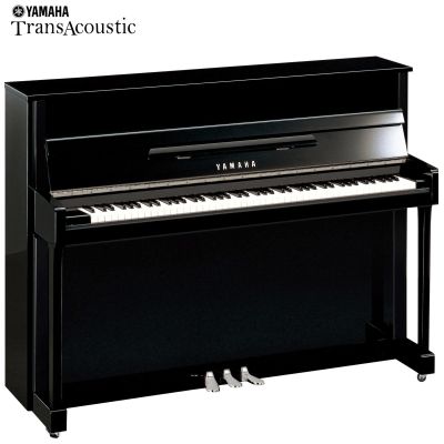 Yamaha B2E Tradicional TransAcoustic Negro Pulido Cromado