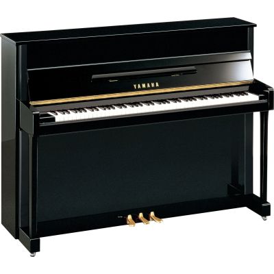Yamaha B2E Tradicional Silent SC3 Negro Pulido Cromado 2