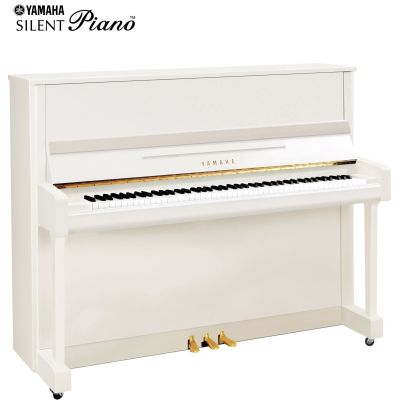 Yamaha B3E Tradicional Silent SC3 Blanco Pulido