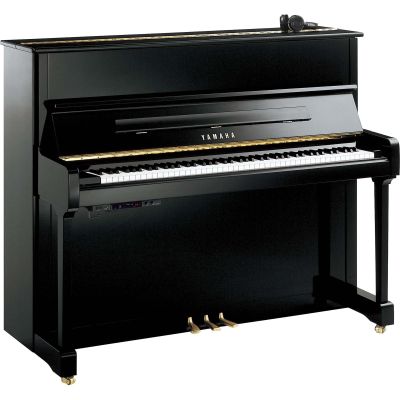 Yamaha P121 Silent SH3 Negro Pulido