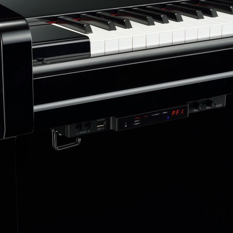 Yamaha GB1K PE Silent SH3 Cola Negro pulido