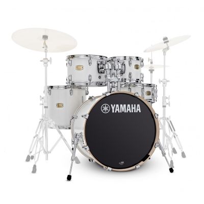 Yamaha Stage Custom Birch Standard Pure White + Herrajes HW780