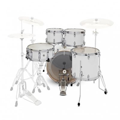 Yamaha Stage Custom Birch Standard Pure White + Herrajes HW780 2