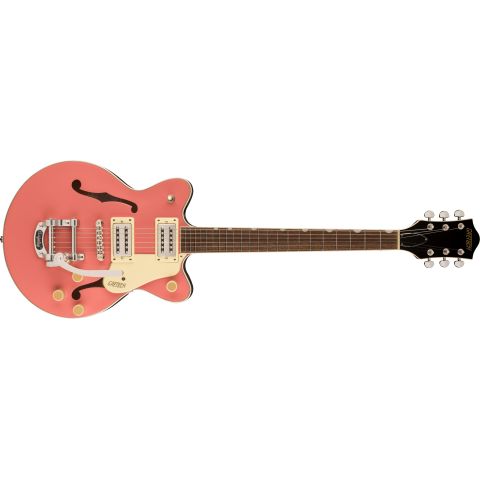 GRETSCH  G2655T Streamliner™ Center Block Jr. Double-Cut with Bigsby®, Laurel Fingerboard, Coral GRETSCH  G2655T Streamliner™ Center Block Jr. Double-Cut with Bigsby®, Laurel Fingerboard, Coral