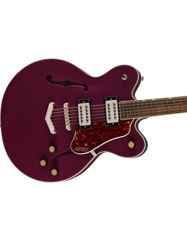 GRETSCH G2622 Streamliner™ Center Block Double-Cut with V-Stoptail, Broad’Tron™ BT-3S Pickups, Burnt Orchid