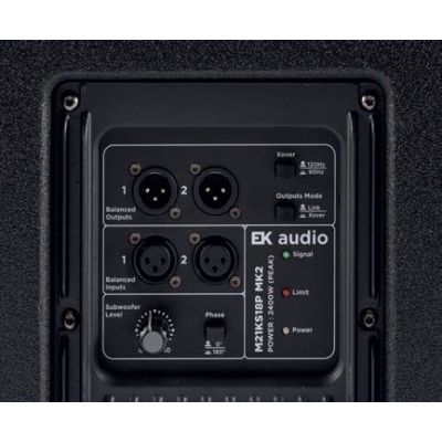 EK AUDIO SUBWOOFER PA ACTIVO 18" 2400W