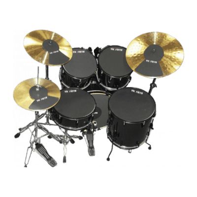 KIT APAGADOR PP 10?,12?,14?(2),18", HI HAT & PLATO (2)