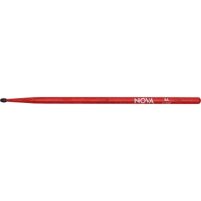 BAQUETAS 5A VF NOVA NYLON ROJA