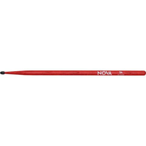 BAQUETAS 5A VF NOVA NYLON ROJA