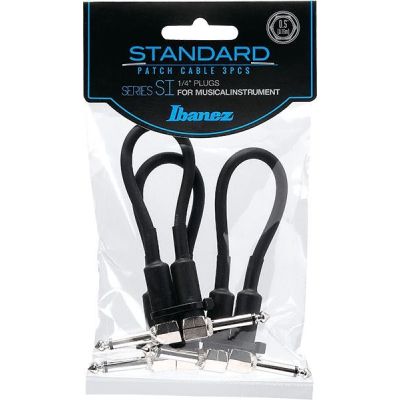 Ibanez SI05P3 Pack 3 Latiguillos Guitarra 15Cm