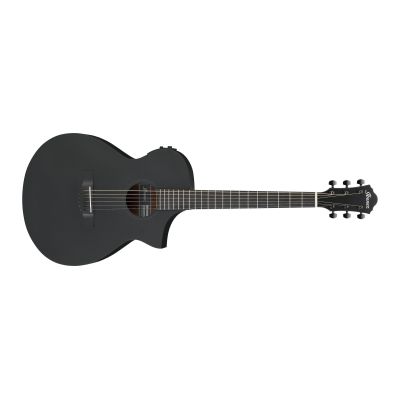 Ibanez AEWC12PMF Guitarra electrocústica Black Open Pore