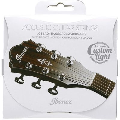 Ibanez IACS62C Bronze 80/20 Cuerdas Guitarra Acústica 11-52