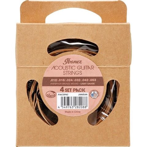 Ibanez PIACSP6C Pack De 4 Cuerdas...