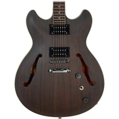 Ibanez AS53 Guitarra Eléctrica Negro Trans Mate 2