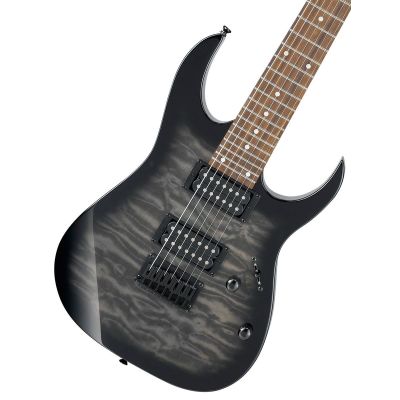 Ibanez GRG7221QA Guitarra Eléctrica Trans Black Sunb 2