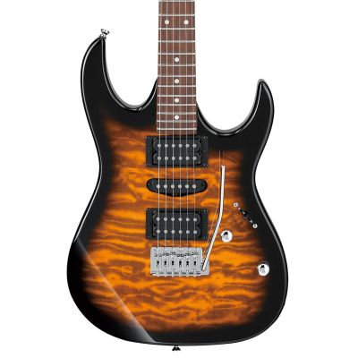 Ibanez GRX70QA Guitarra Eléctrica Sunburst 2