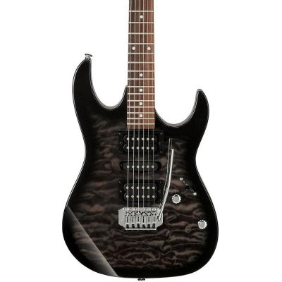 Ibanez GRX70QATKS Guitarra Eléctrica Transparent Black Sb 2