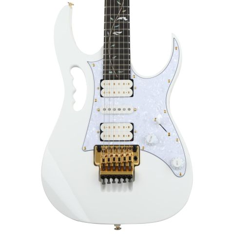 Ibanez JEM7VP Guitarra Eléctrica Blanca