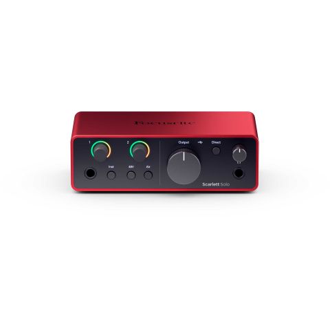 SCARLETT SOLO STUDIO 4TH GEN INTERFAZ...