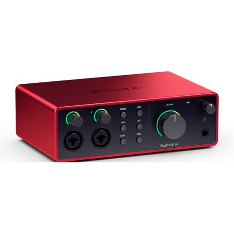SCARLETT 4I4 4TH GEN INTERFAZ DE AUDIO