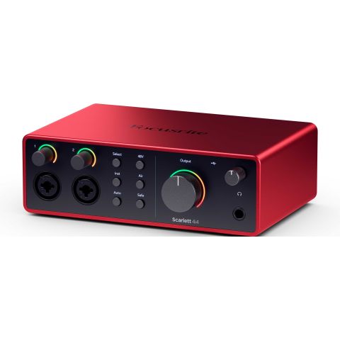 SCARLETT 4I4 4TH GEN INTERFAZ DE AUDIO