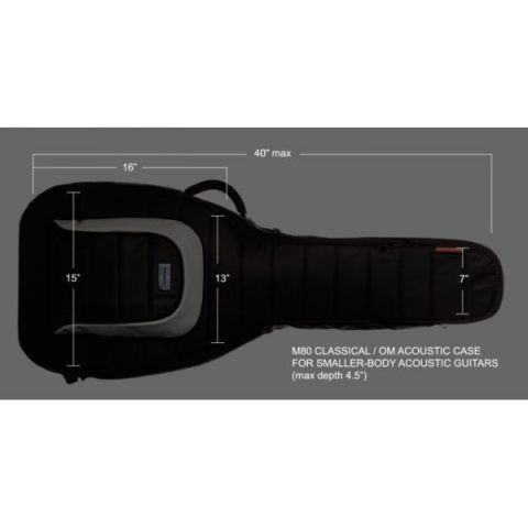 Mono M80ACBLK Funda Guitarra...