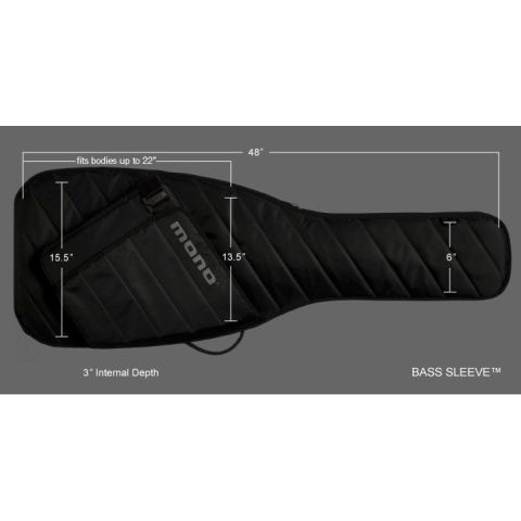 Mono M80SEBBLK Sleeve Funda Bajo...