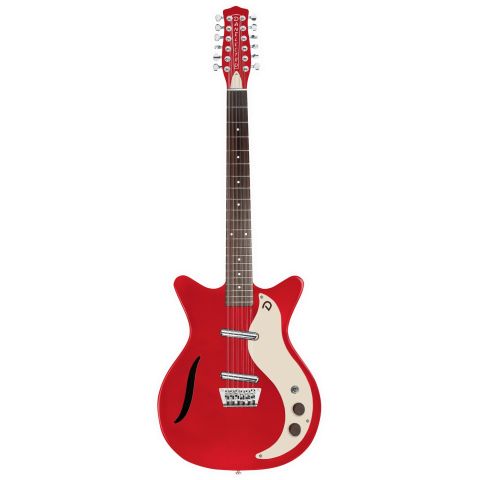 DANELECTRO VINTAGE 12STR GUITAR RED...