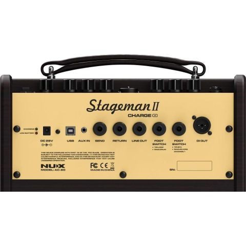 Nux AC80 Stageman II Combo Guitarra...