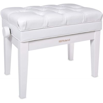 Roland RPB-500PWH Banqueta Piano Blanca Pulido
