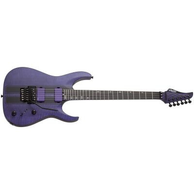 Schecter Banshee GTFR Satin Trans Purple Guitarra Eléctrica