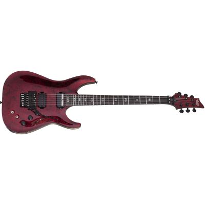 Schecter C1 FR S Apocalypse Guitarra Eléctrica Red Reign