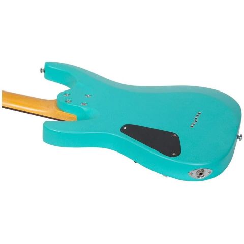 Schecter C6 Deluxe Satin Aqua...