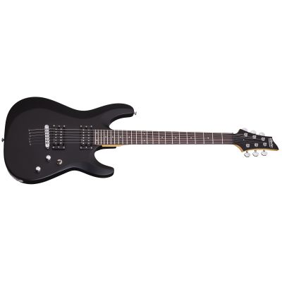 Schecter C6 Deluxe Satin Black Guitarra Eléctrica