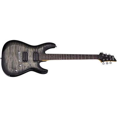 Schecter C6 Plus Guitarra Eléctrica Charcoal Burst