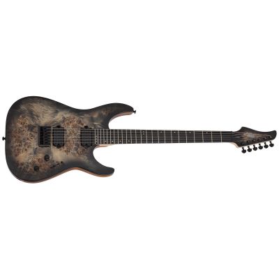 Schecter C6 Pro Guitarra Eléctrica Charcoal Burst