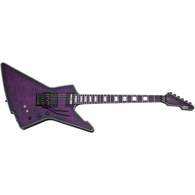Schecter E1 FRS Guitarra Eléctrica Trans Purple Burst
