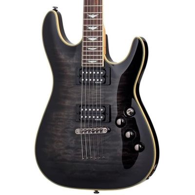 Schecter Omen Extreme 6 STBLK Guitarra Eléctrica 2