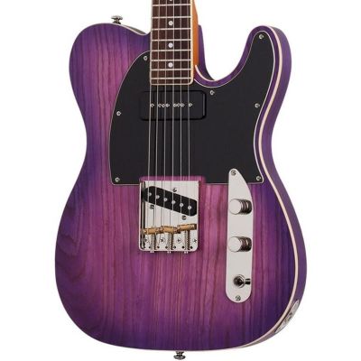 Schecter PT Special Guitarra Eléctrica Purple Black Pearl 2