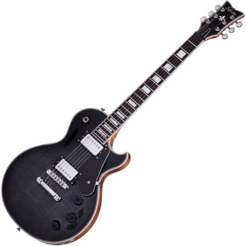 Schecter Solo II Custom Trans Black...