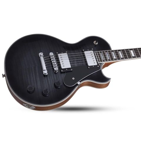 Schecter Solo II Custom Trans Black...