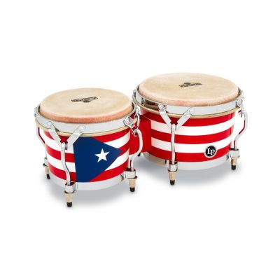 LP Bongo Matador Madera Bandera Puerto Rico 2