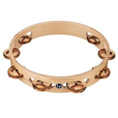 LP Panderetas Pro 10in Single Row Tambourin Bronce
