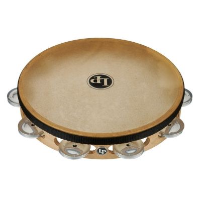 LP Panderetas Pro 10in Single Row with Head 10" Aluminio con cabeza