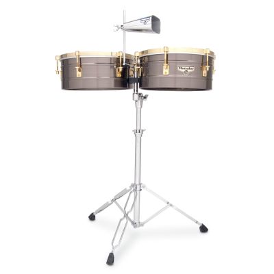 LP Timbales Matador Brushed Nickel/Gold Tone
