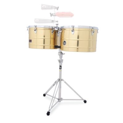 LP Timbales Prestige Thunder Timbs Solid Brass