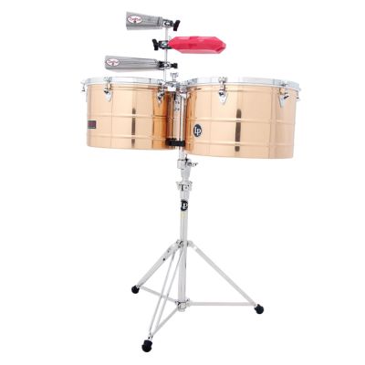 LP Timbales Prestige Thunder Timbs Solid Bronze 2