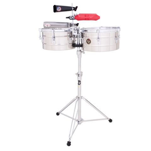 LP Timbales Tito Puente Acero 13"/14"
