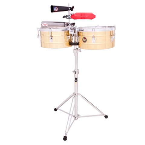 LP Timbales Tito Puente Solid Brass...