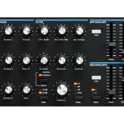 Novation SUMMIT sintetizador